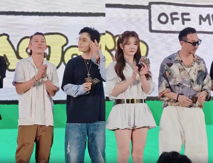 陈冠希黄晓明19年后再同框，观感好割裂，互动上演社死名场面，图片 1